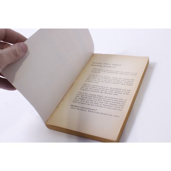 Messiah, Gore Vidal, Ballantine Reprint, Book, Science Fiction, ~ 250303-WH 42 - Picture 2 of 3